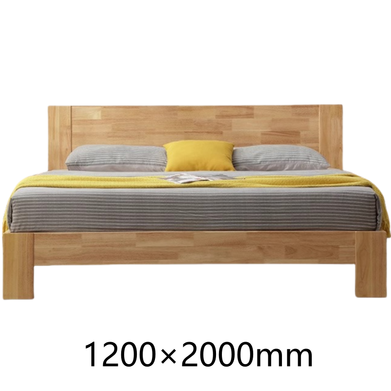 铭思沃木质床120*200cm张高清大图