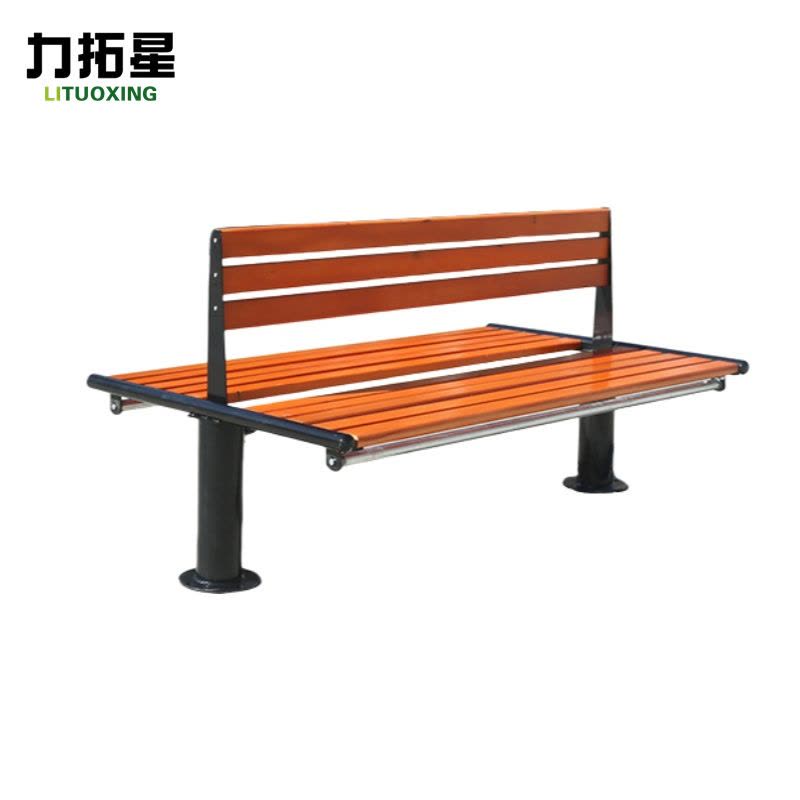 力拓星 户外长椅 公园长凳 双面款 张图片