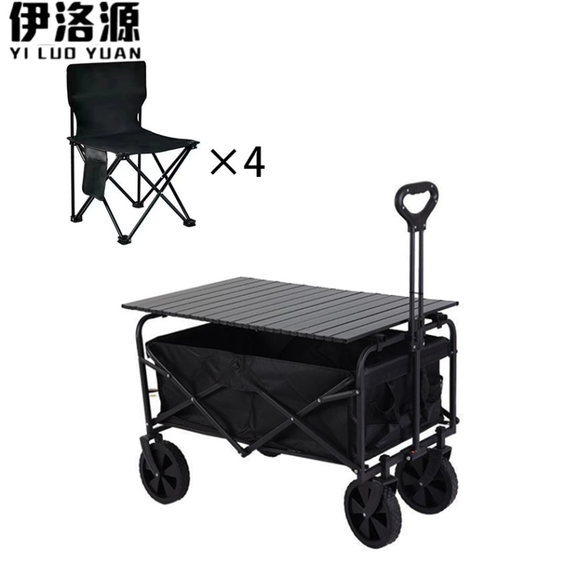 伊洛源 露营车含桌椅 96*55*76cm /套