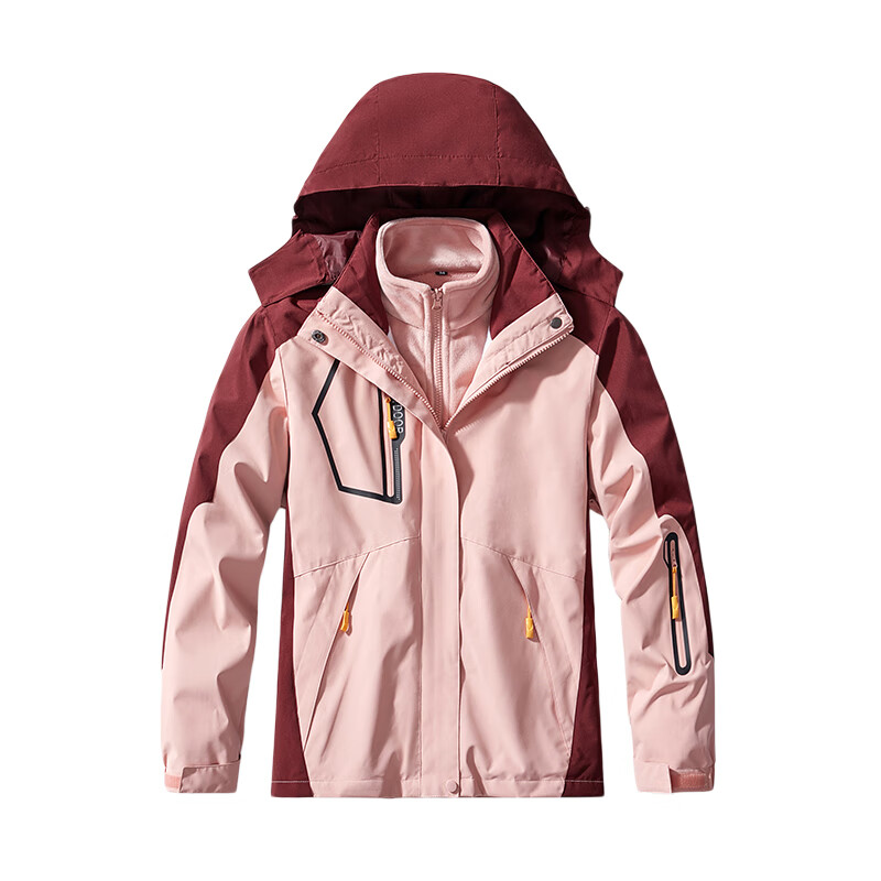 统狮冲锋风衣 033-1 套高清大图