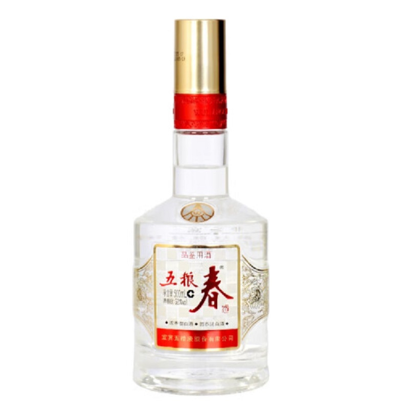 五粮液 五粮春 500ml*1瓶 52度 浓香型白酒 品鉴用酒 自饮自酌高清大图