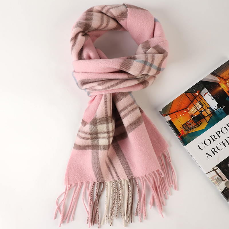 送运费险 牧绒多斯羊绒围巾女100纯羊绒高端礼盒装 围脖男士秋冬装