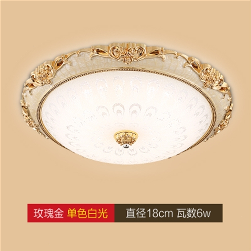吊灯客厅卧室led圆形饰欧式现代简约水晶灯套水晶灯