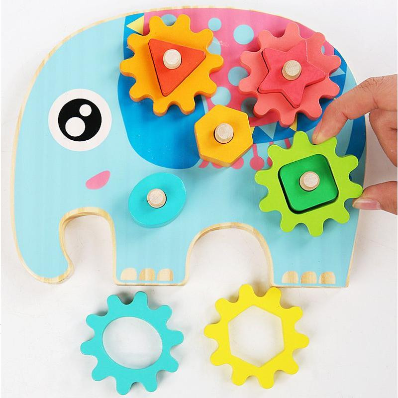 齿轮转转乐幼儿童专注力训练齿轮组合游戏趣味早教益智玩具
