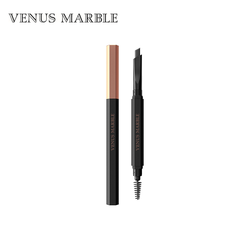 VENUS MARBLE 抛物线态度眉笔 （01黑灰）