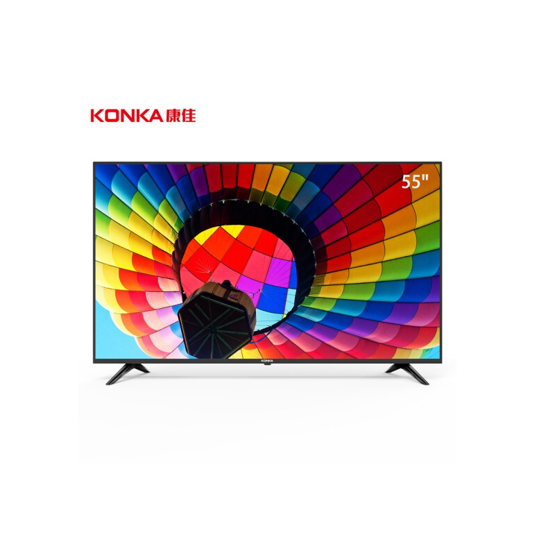 康佳 LED55K5100 55英寸4K超高清液晶HDR64位智能平板电视机