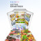 [美的出品]美的出品华凌518自动制冰双系统双循环 60cm超薄零嵌法式多门家用电冰箱 HR-518WUFIPZ雾隐白