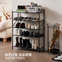 全友家居入户门口家用可折叠多层鞋架小户型简易置物架