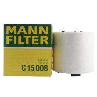 曼牌(MANN)空气滤C15008适配11-13款波罗GTI/13款伊比飒/13-14款奥迪A1(底盘8X)