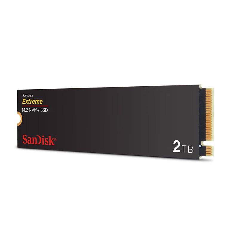 闪迪(SanDisk)2TB SSD固态硬盘 M.2接口PCIe4.0 2280(NVMe协议)至尊高速笔记本游戏固态硬盘高清大图