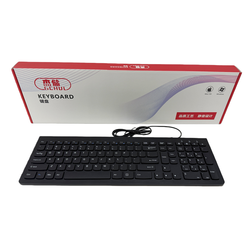 杰储(GCHUL) J230 有线 办公 键盘 (计价单位:个) 黑色