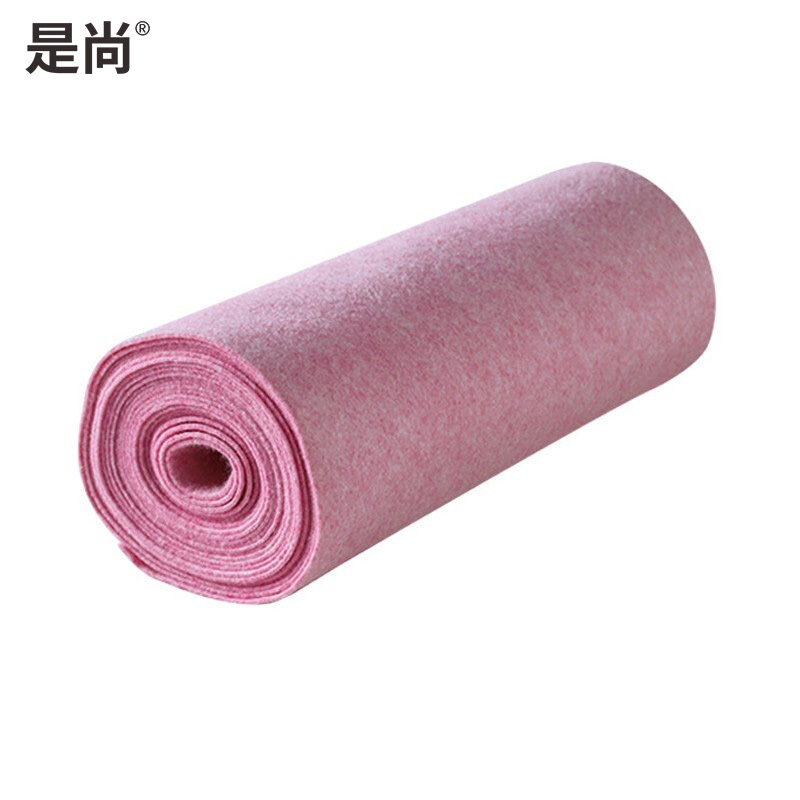 是尚 清洁用具 抹布/百洁布 椰壳抹布25cm*2米 5卷装