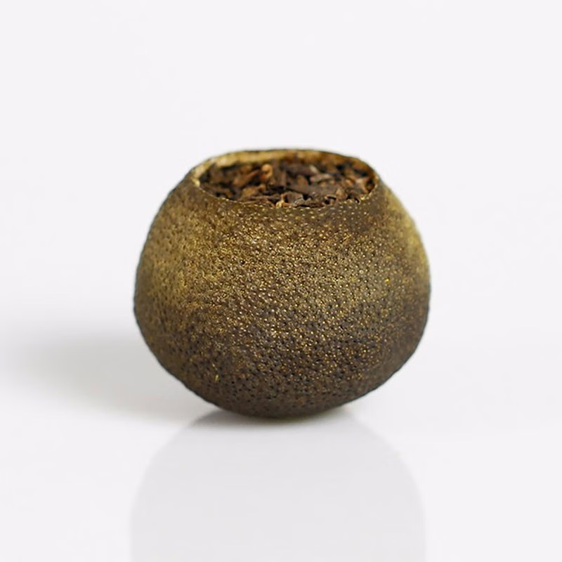 大益茶叶 大益金柑普-大红柑 柑益宝 260g/罐高清大图