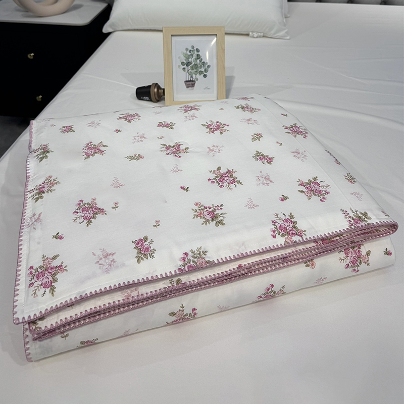 步宽 全棉40支S夏被空调被 160*210cm/床高清大图