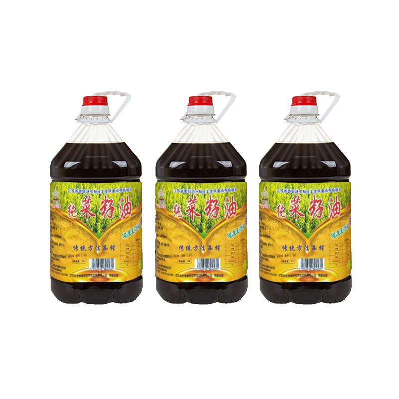 [江苏乡村振兴][财政集采][涟水]城乡志富 纯色菜籽油 5L 新