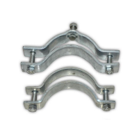 供应通讯铁附件单吊线抱箍,热镀锌 144mm 10个装