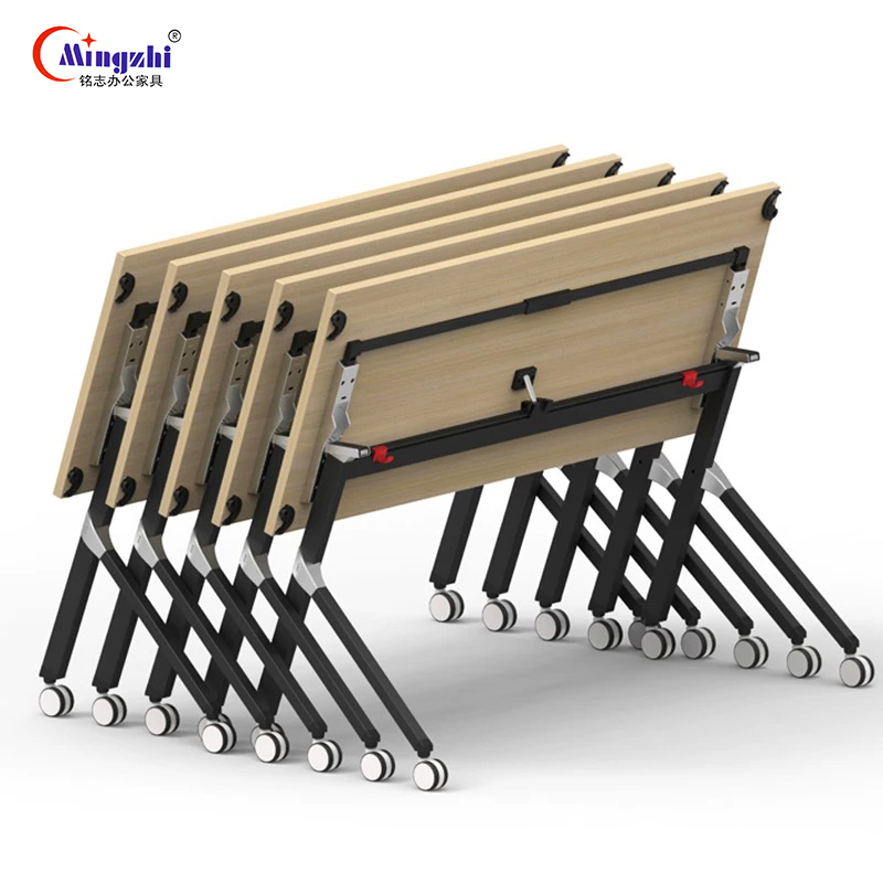 铭志办公家具 折叠条桌MZBALE-1204(1200*480*750mm)张高清大图