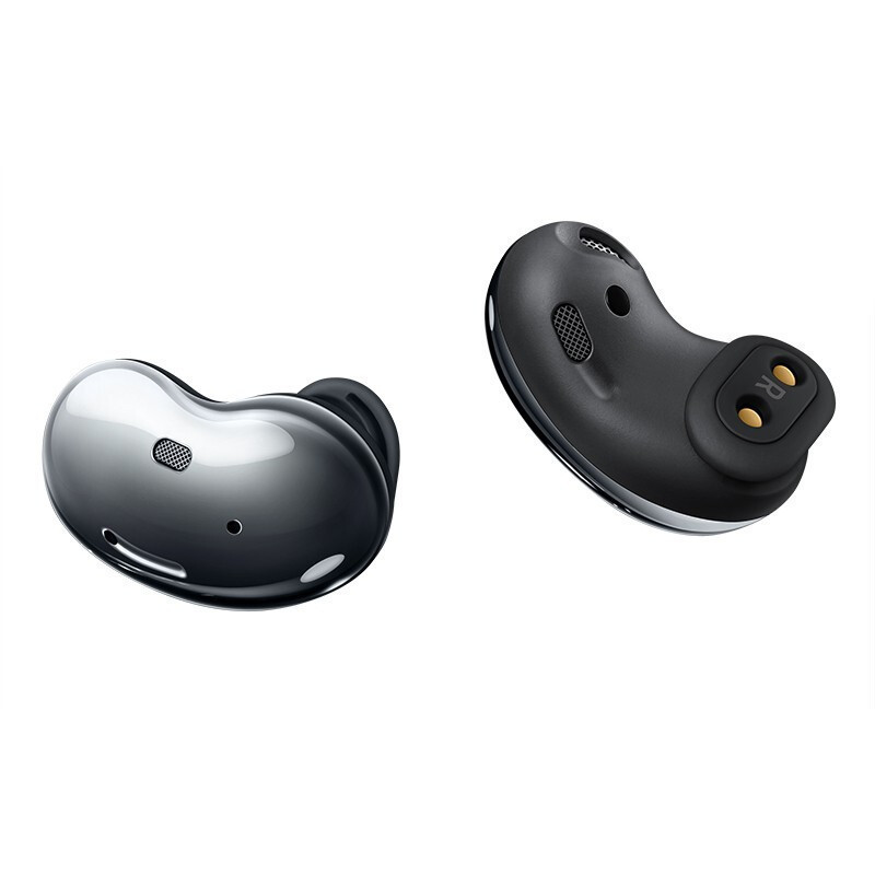 三星(SAMSUNG)Galaxy Buds Live 蓝牙耳机开放式主动降噪无线运动触控耳机兼容苹果支持无线充电曜岩黑
