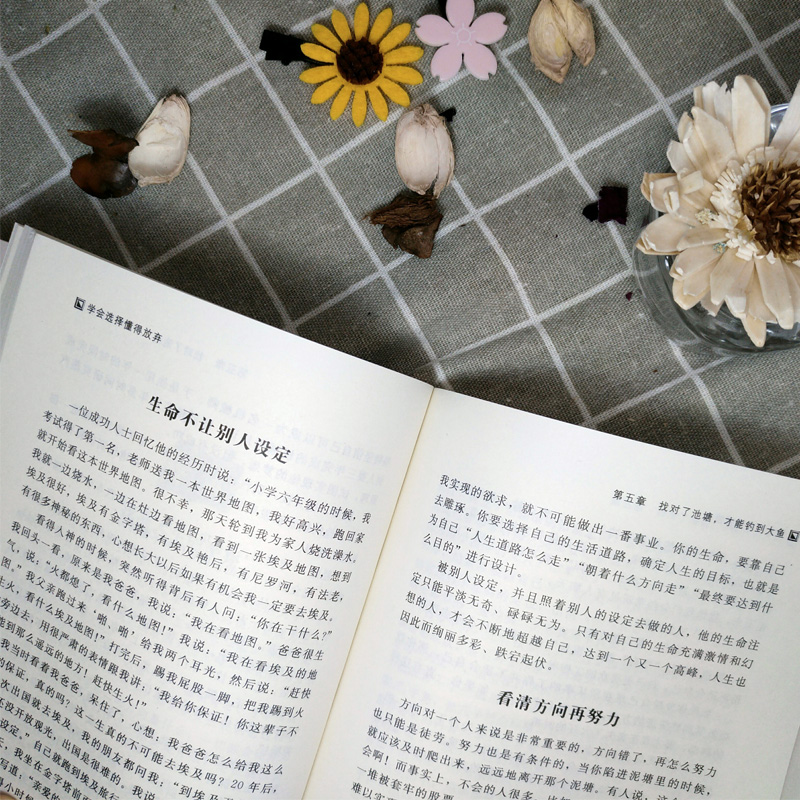 [正版]学会选择懂得放弃 处世哲学 成功宝典选择主宰自己的命运 再苦也要笑一笑犹太人智慧放弃奢华人生 自我实现成功青春励高清大图