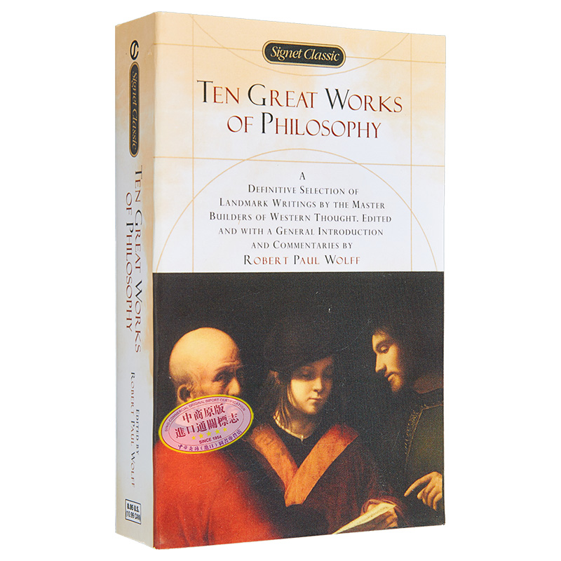 [正版]中商原版英文原版Ten Great Works of Philosophy哲学十大经典作品名著高清大图