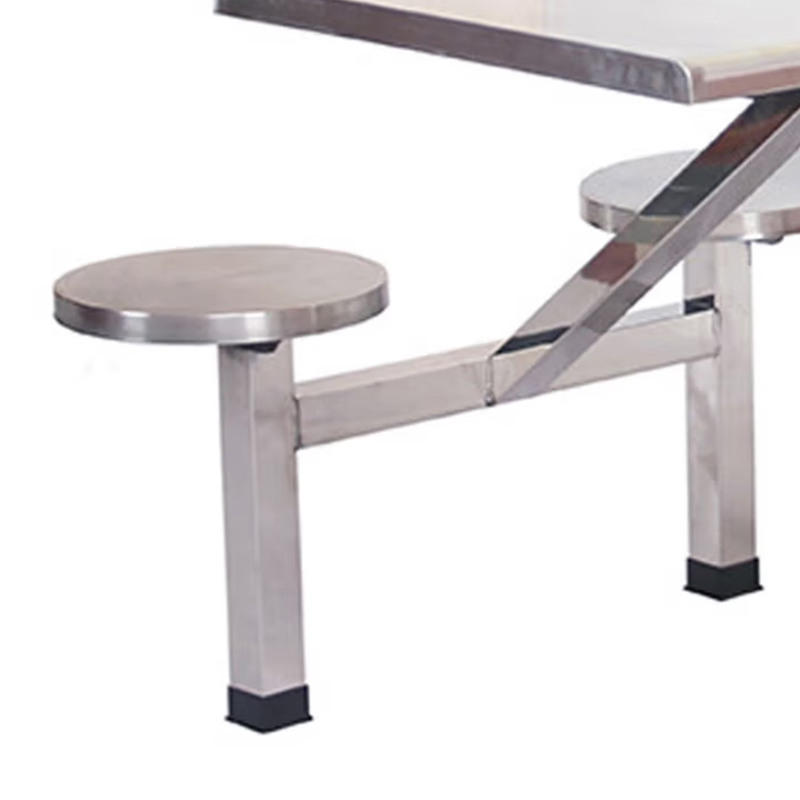 合祥源 连体餐桌椅组合 1100*600*750mm QX-CZ21 单位:张高清大图