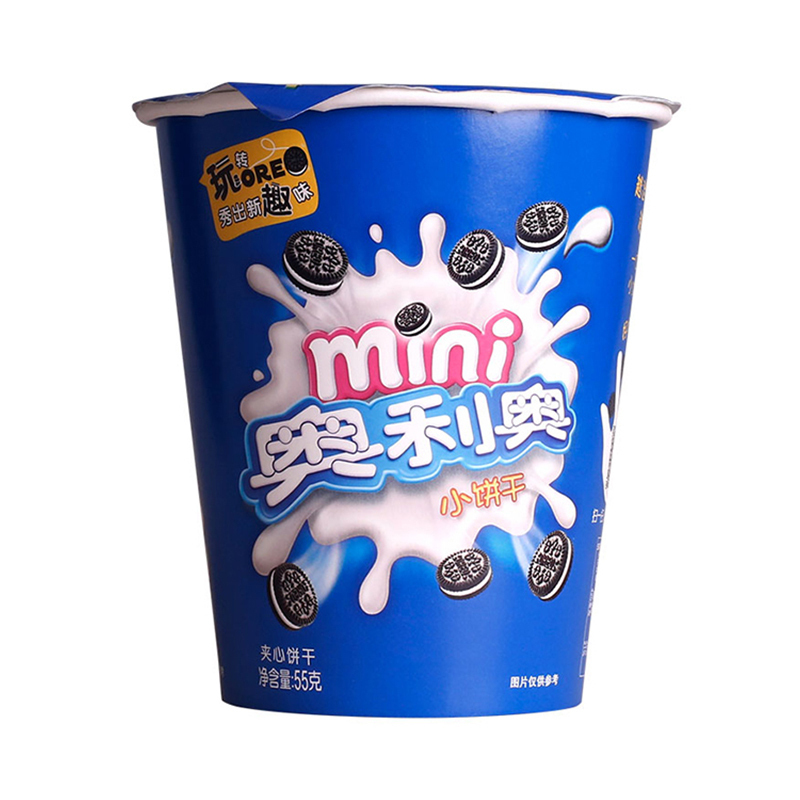 亿滋 奥利奥mini小饼干原味55g/盒夹心饼干小包装儿童休闲零食盒装