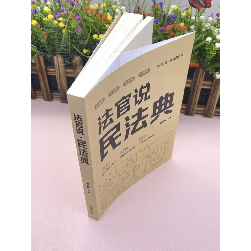 [正版]2024新书 法官说 民法典 翟瑞卿 美好生活 民法典相伴 经典生活案例 条文解读精准 讲解通俗易懂 法制出版