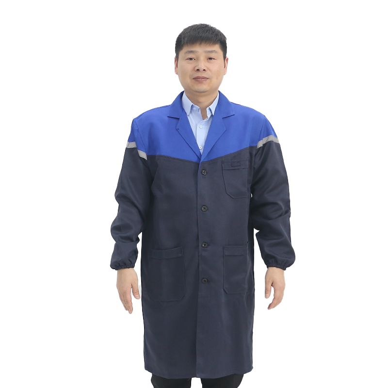 燕舞BD2EN722103Z2F工作大褂S-4XL(计价单位:件)藏蓝色拼色高清大图