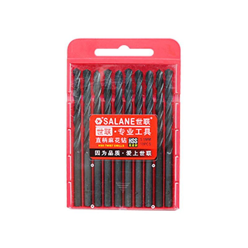 世联硬质合金直柄麻花钻 5.5mm*93mm 盒