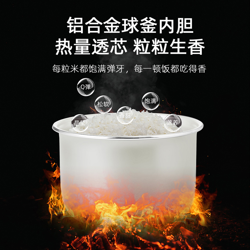 艾贝丽双胆智能电饭煲ABL-DFB409高清大图