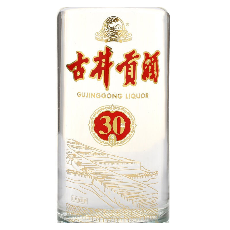 古井贡牌 古井贡酒 30窖龄酒 50度 500ml 单瓶装 浓香型白酒高清大图