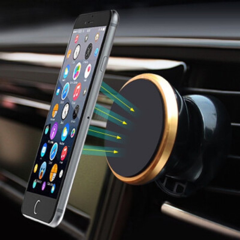 麦车饰汽车用品装饰车内饰品大全改装超市车上车用车载手机座磁