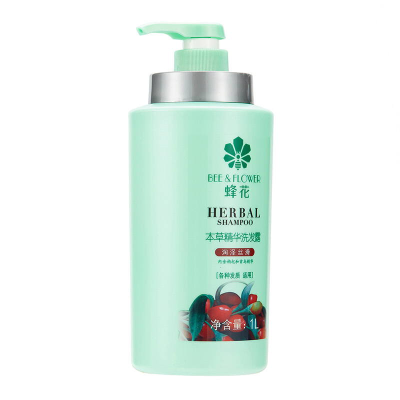 蜂花 本草精华洗发水润泽丝滑洗发露1L