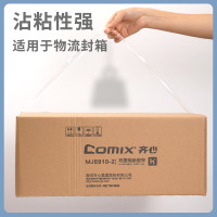 齐心(COMIX) 6010-6封箱胶带6卷/筒60mm*100y(91.4米)透明包装胶带 透明胶带 封箱胶带