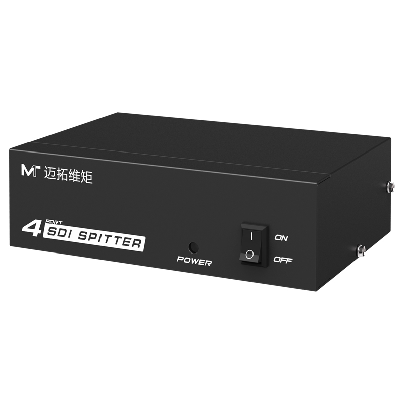 迈拓维矩MT-SD104 sdi分配器1进4出高清一分四视频分支器中继器1080p高清大图