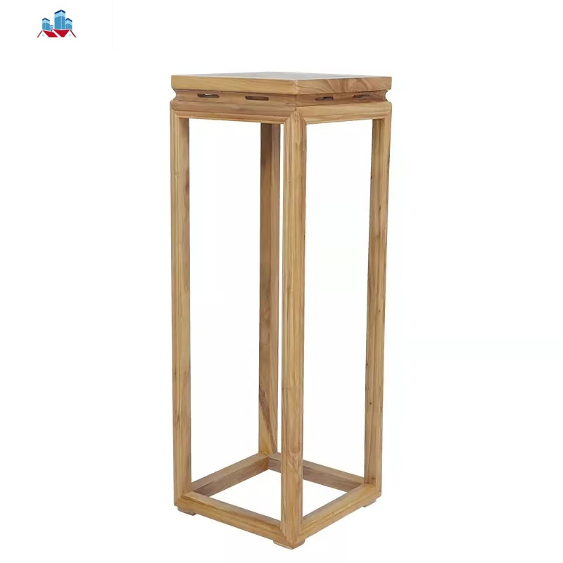 黑胡桃花架新中式花几老榆木禅意木质花架实木客厅落地单个花盆架泰空仓花架 花几报价 参数 图片 视频 怎么样 问答 苏宁易购