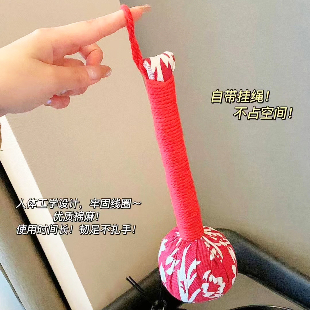 小窝厘 艾草锤养生锤按摩捶打经络艾灸锤 不带礼盒 颜色随机-26cm艾草锤(起订量:10个)高清大图