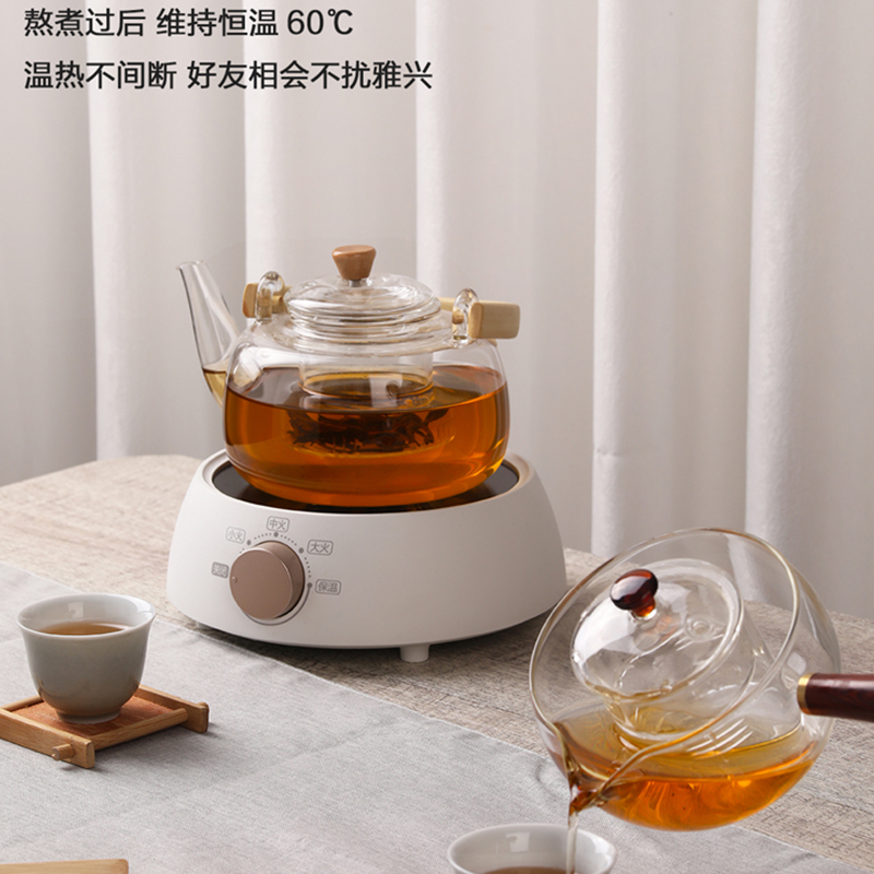 苏泊尔电陶炉迷你小型电磁炉电热烧水煮茶炉泡茶煮茶器黑茶养生茶炉养生SW-DTL01高清大图