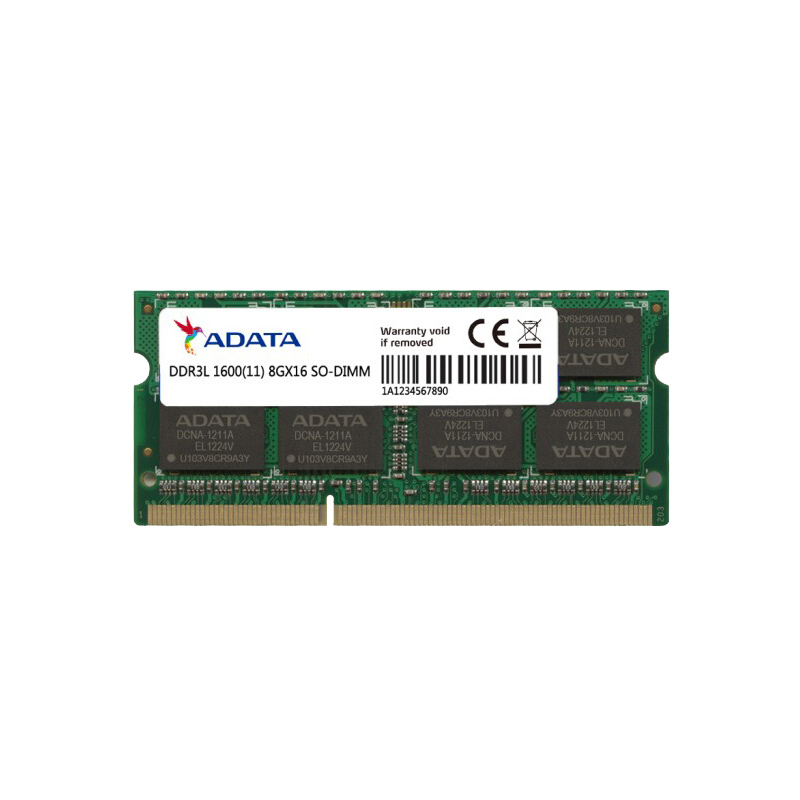 威刚(ADATA) DDR3L 1600 8G 低电压笔记本内存条1.35V 兼容 1333