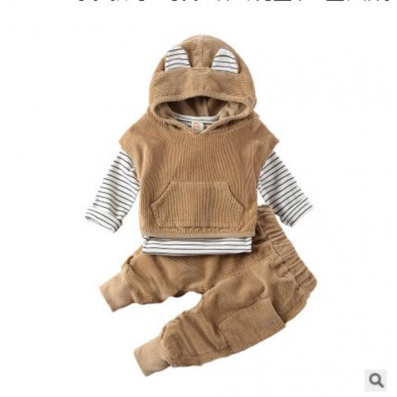 男宝宝秋装套装0一1-2-3岁韩版潮4帅气5男童小童洋气6儿童童装春7