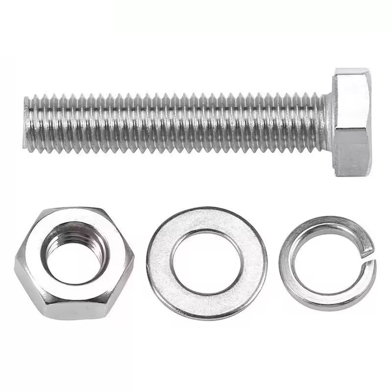 浪伍 不锈钢螺杆 M10*35mm (单位:套)高清大图