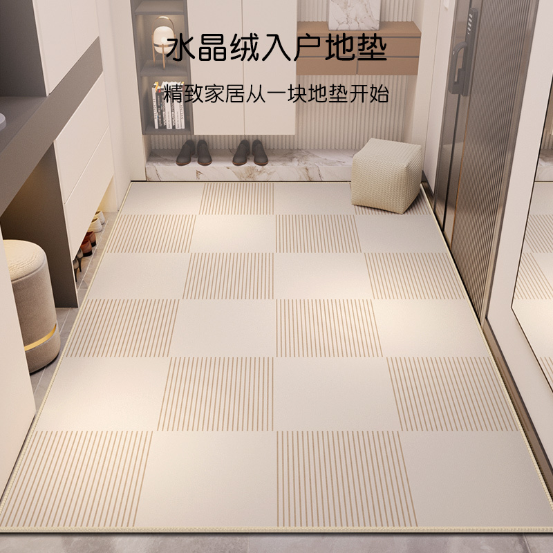 2024新款地垫入户门脚垫家用防滑门垫进门口室外门厅玄关耐脏地毯