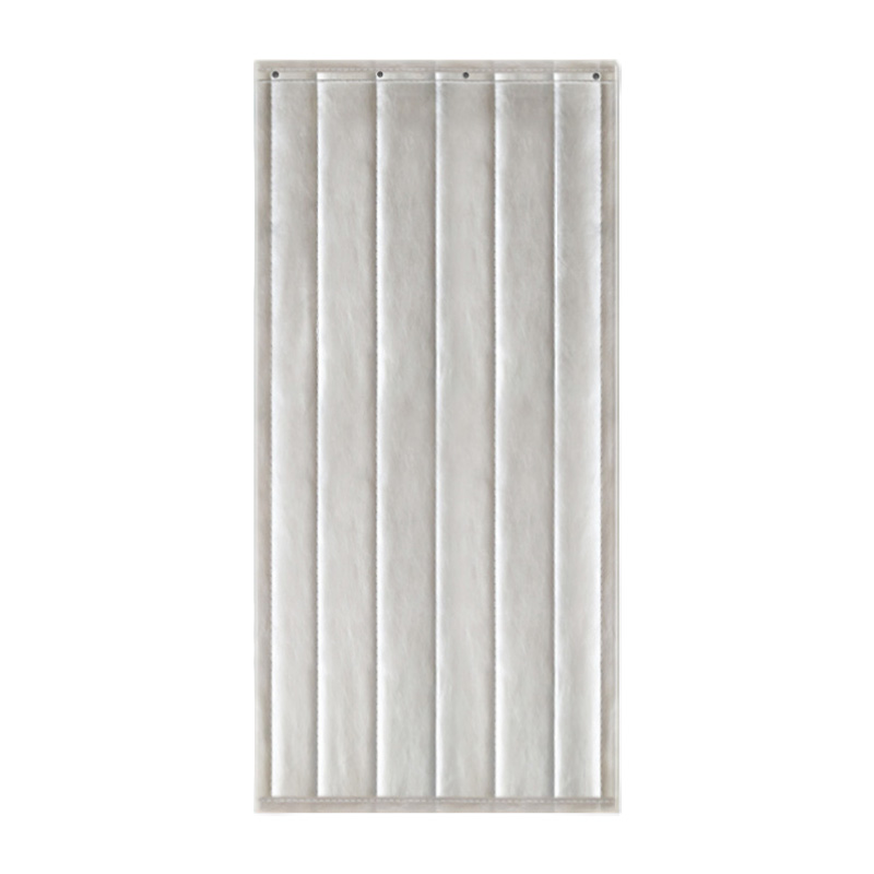 天空桥 棉门帘 MML-65亮银色无窗口三层棉 平方米高清大图