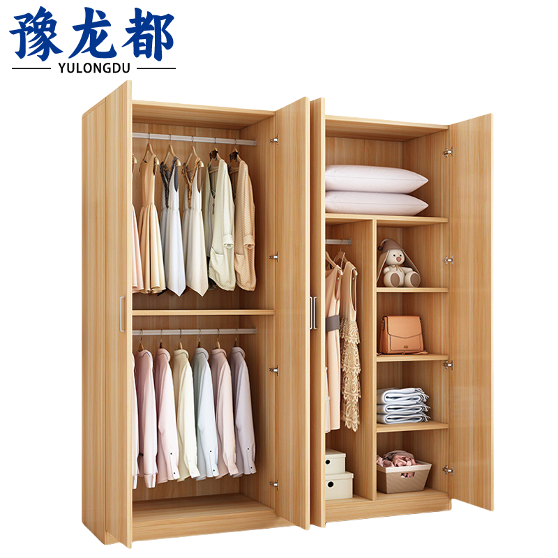 豫龙都更衣柜四门台