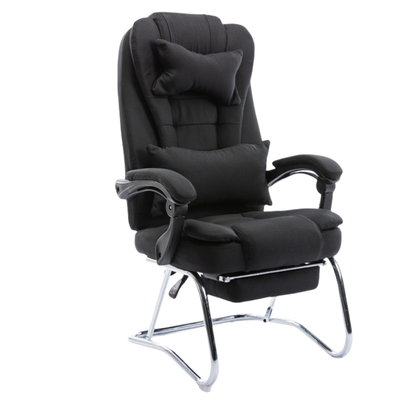 怡卓欧办公椅带搁脚把高清大图