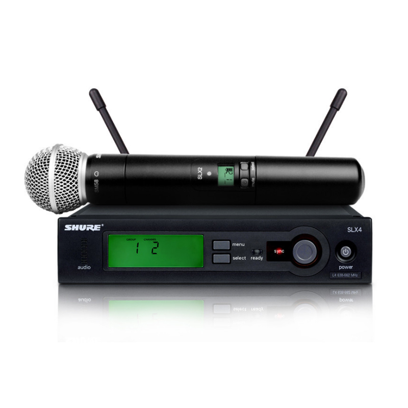 shure舒尔slx24 sm58专业无线话筒 会议麦克风 一对一