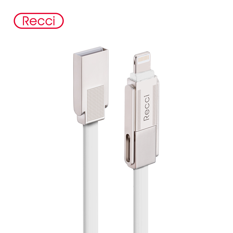 美能格(MAXCO) RCD-V100 锋藏二合一商务锌合金苹果安卓二合一数据线(七包服务)