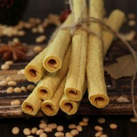 爱蜀味 干豆筋 内江干豆笋260g 传统手工豆筋 乡村土特产豆筋棒 豆皮腐竹