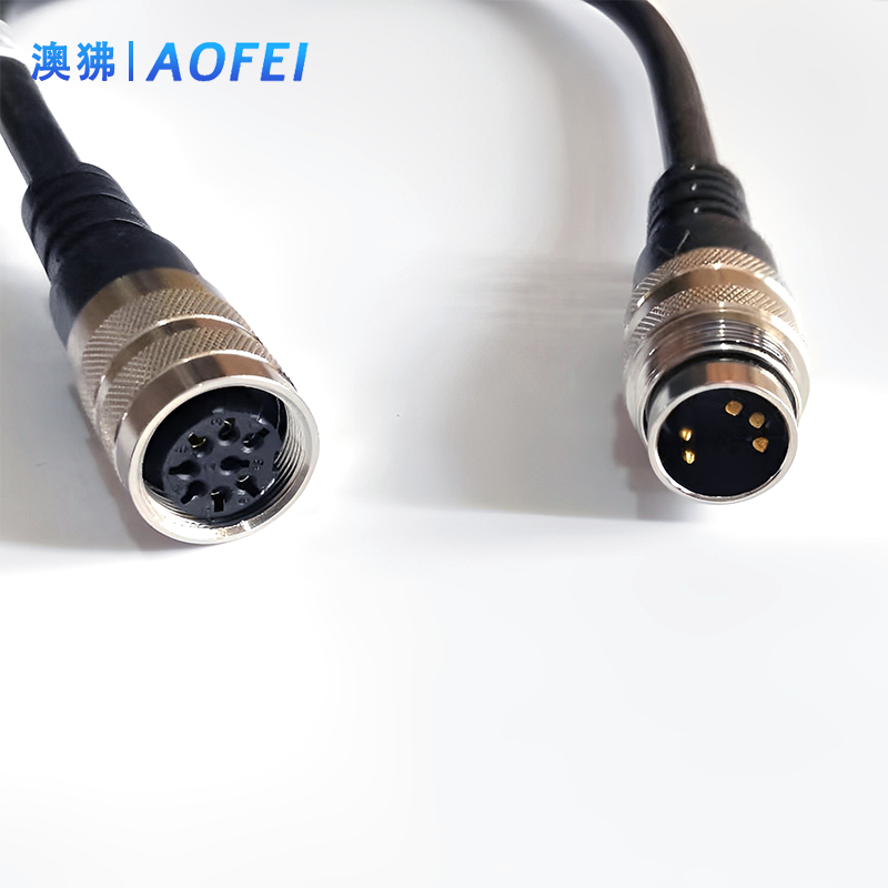 澳狒 双圆5针电调延长线控制线 6米/条