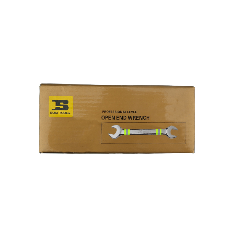 波斯(BOSI) 荧光系列精品开口扳手 17x19mm 把高清大图
